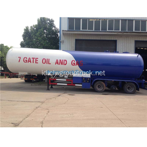 Pabrik Semi 30tons Trailer Tangki Lpg